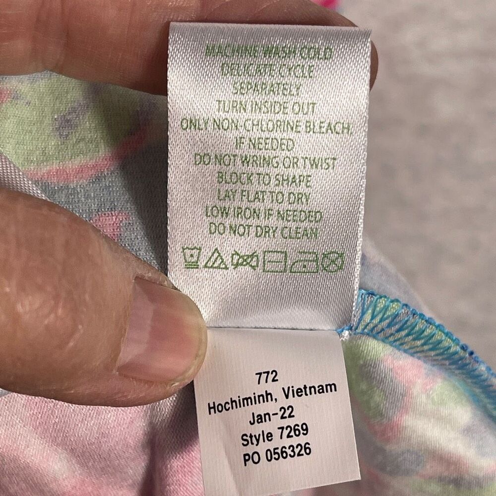 Lilly Pulitzer Multicolor Floral Ruffle Sleeve Vyra Maxi Dress Size 10 - Picture 8 of 10